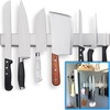 17" Premium Magnetic Knife Holder for Refrigerator (Double-Sided Heavy-Duty Magnets)