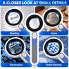 60X Handheld Magnifying Glass for Close-Up Inspection – Rechargeable LED