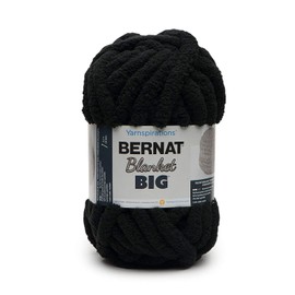 BERNAT Blanket 'Big' - 300G- Black