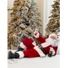 ADOMI Santa Claus Costume for Men Adults Santa Suit 11pcs