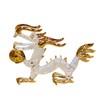 Castle Enterprise Four Cart Handmade Glass Craft Emperor Dragon with