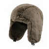 Clakllie Men's Trapper Bomber Cap Eskimo Hat Winter Warm Trooper