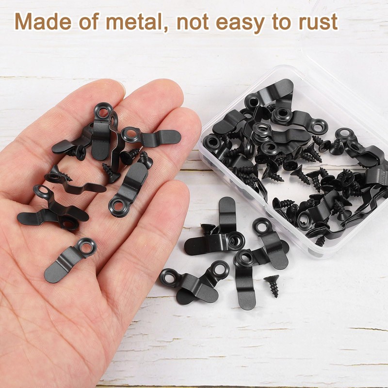 sourcing map 50Pcs Picture Frame Turn Button, Frame Backing Fasteners