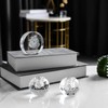 Marvala Candle Holders for Taper Holder Set of 2, Crystal