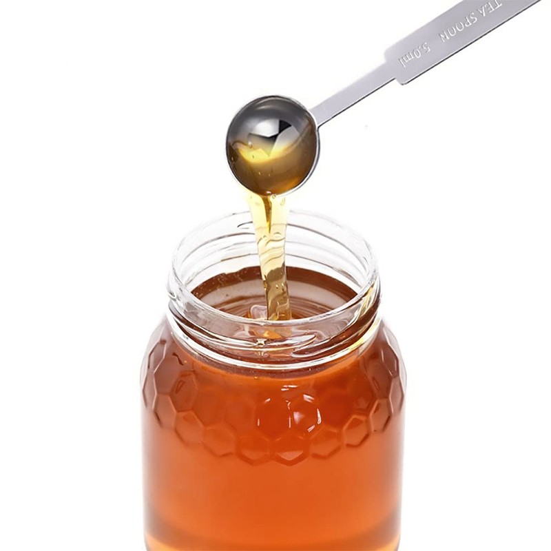 Stainless Steel Measuring Spoons Sets,4 Pieces Metal Measure Spoon for