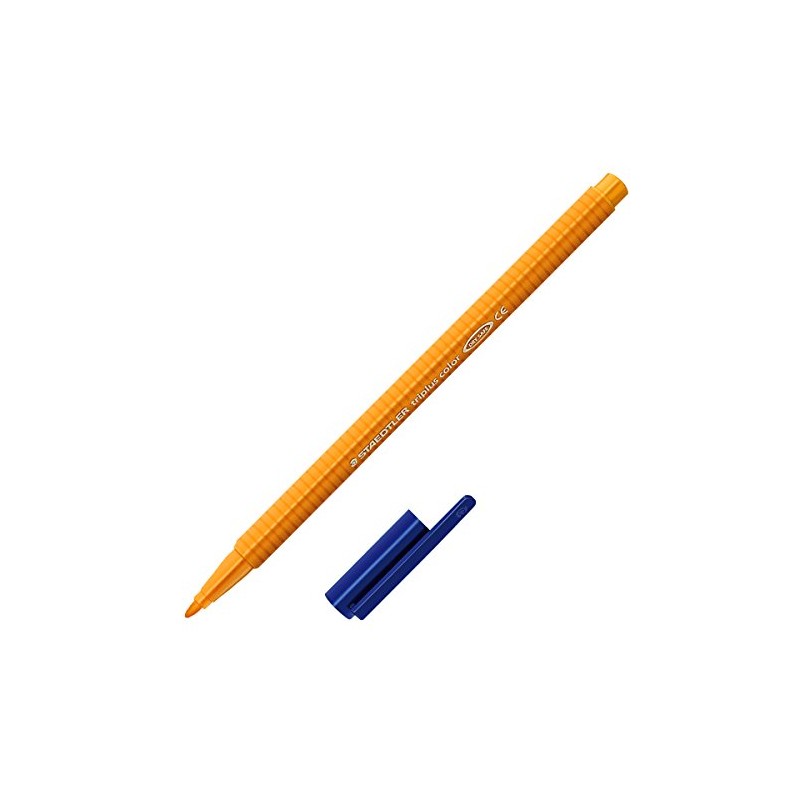 STAEDTLER Triplus Colour Fibre-Tip Pens Triangular Gold Docker