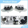Silscvtt Front Rear Brake Calipers with Pads Replacement for Yamaha