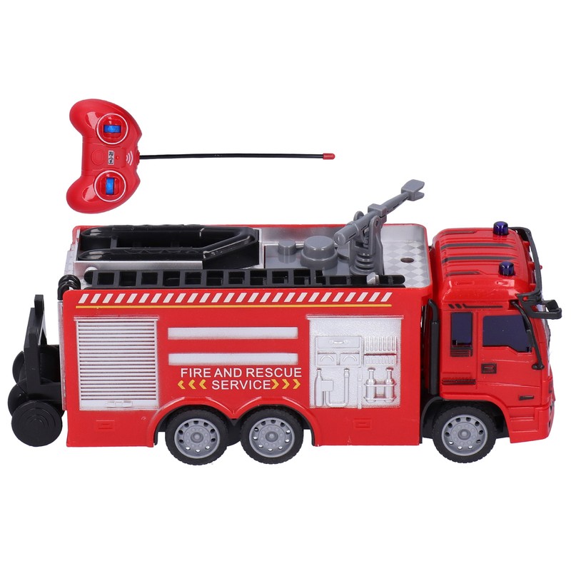 1:30 Fire Fighting Truck Model Remote Control Light Sound Simulation
