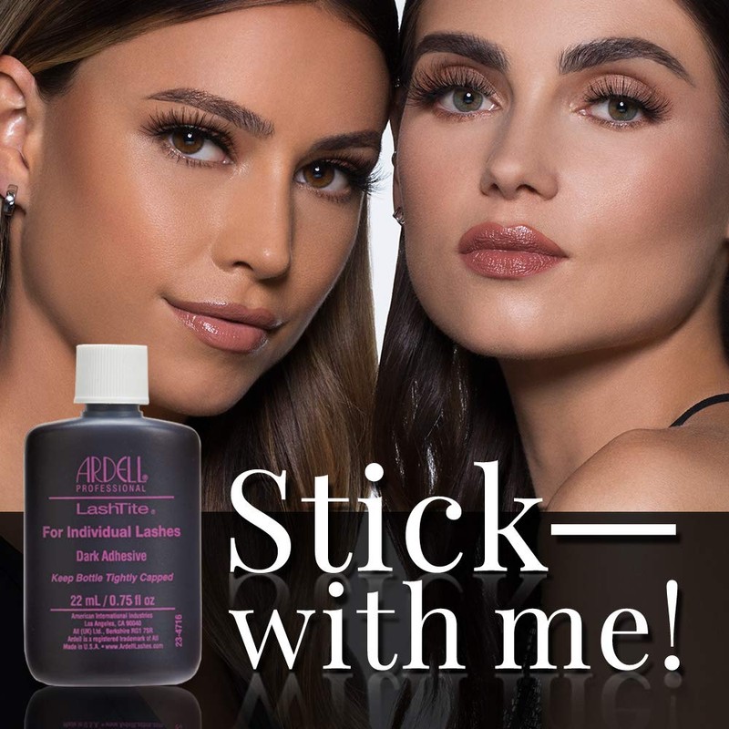 Ardell LashTite Lash Adhesive, Dark Eyelash Glue for Individual Lashes