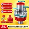 5-in-1 Kitchen Drain Connector for Sink Appliances – Multi-Port Odor-Blocking