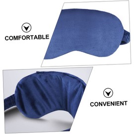 ORFOFE 1 Set USB Heated Eye Mask Electric Steam Eye Mask with Temperature Settings Reusable for Travel Home Hotel Use