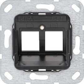 GIRA 560100 Modular Jack 1 Double Capacity Ring
