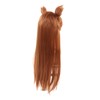 Cosplay Wig Long Straight Adjustable Exquisite Game Anime Cosplay Synthetic
