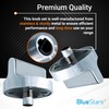 BlueStars 5-Pack W10594481 W10766544 Gas Range Stove Knobs - Compatible