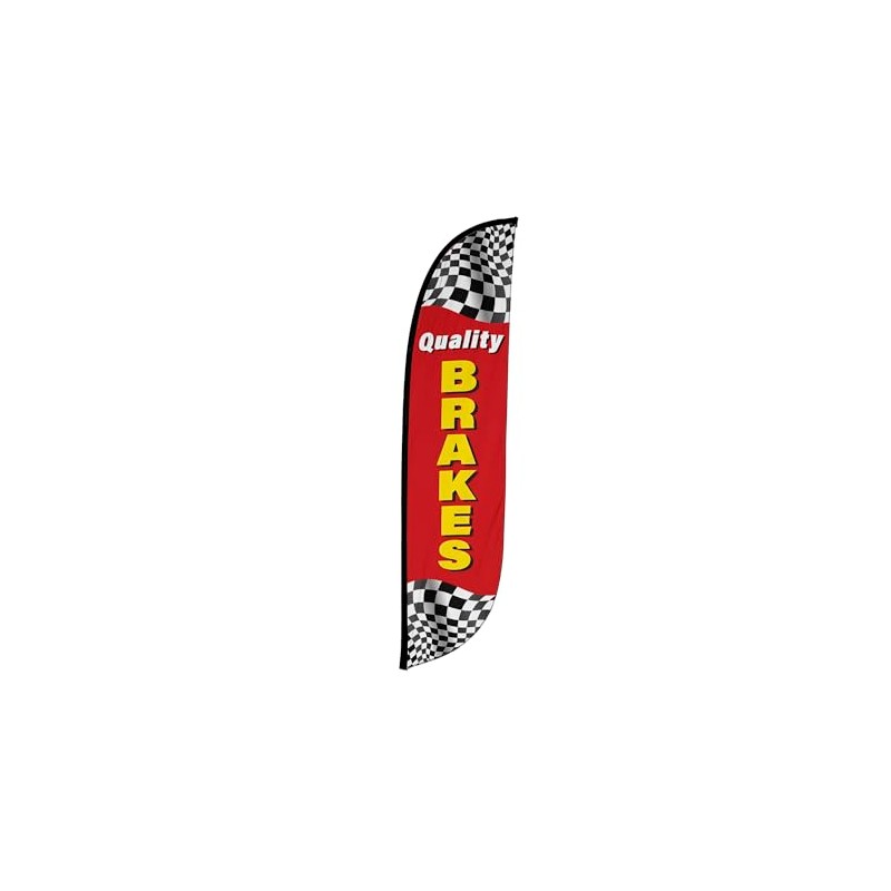 LookOurWay Feather Flag Banner - 12 Feet Tall Advertising Flags