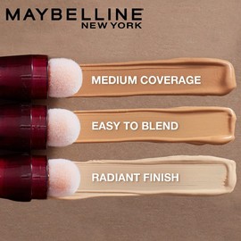 MAYBELLINE Instant Concealer, 110, Natural Brightness (Pink Type), 0.2 fl oz (6.0 ml)