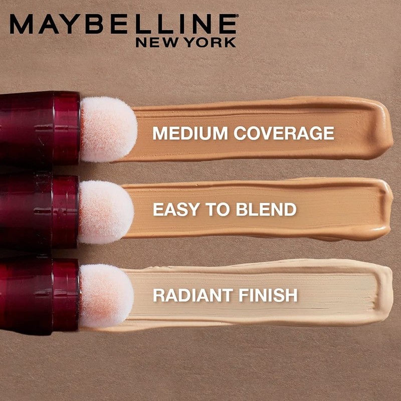 MAYBELLINE Instant Concealer, 110, Natural Brightness (Pink Type), 0.2 fl
