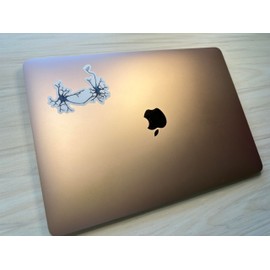 Neuron Sticker, Synapse Between Neurons, Neurology, Neuroscience Gift, Anatomy Art, Laptop Sticker, Water Bottle Sticker
