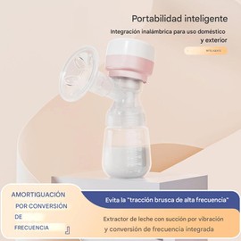 Extractor de Leche Electrico,Silencioso Bajo Nivel de Ruido Y Sin Dolor,Antirreflujo,3 Modos Y 27 Niveles,Masaje,Extracción de Leche y Otros Modos,para Nuevas Madres.