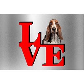 Beagle Hound Love Park Cute Dog Fridge Refrigerator Car Magnet