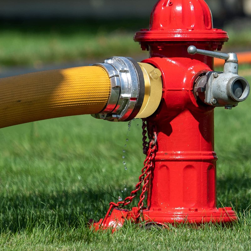 NOVINO Fire Hydrant Hose Adapter 2-1/2" NST/NH Female x 2"