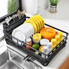 SNTD Dish Drying Rack for Kitchen Counter - Large Dish