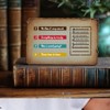 UNICRAFTALE Metal Stencil for Journaling Lines Lists Banners Square Planner