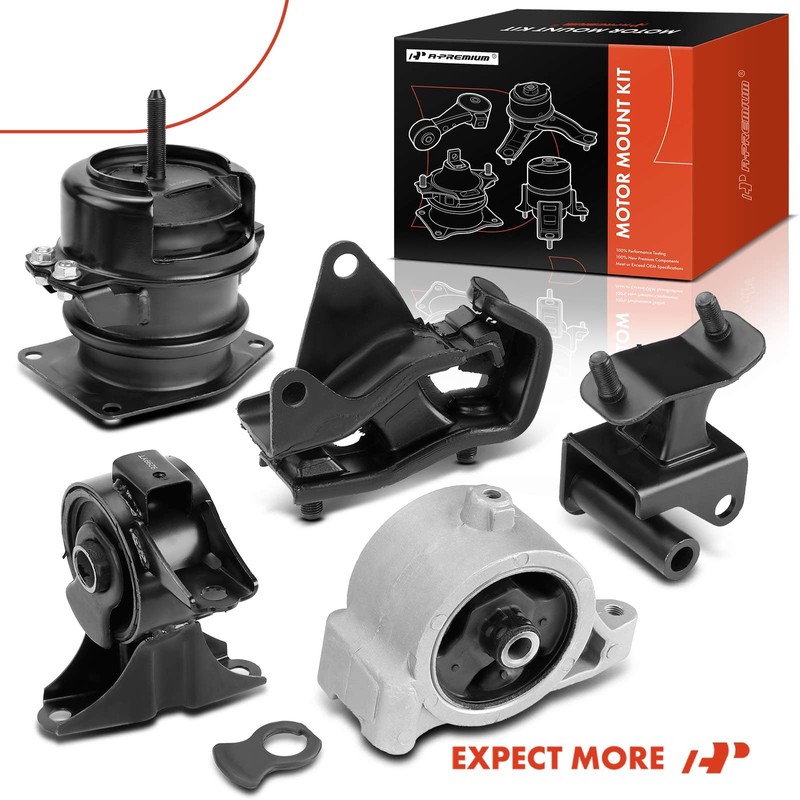 A-Premium 5PCS Engine Motor Mount and Transmission Mount Set Compatible