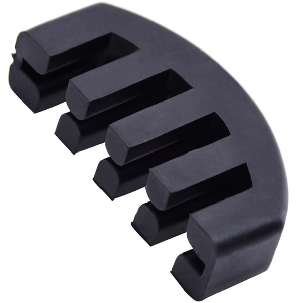 Violin Mute Silencer for Violin, Rubber Sonic Device, Lightweight, Compact,