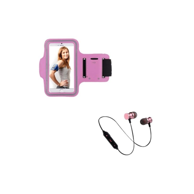 Running T6 Sports Kit with Bluetooth Headphones + Cuffs for