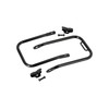 Black Pannier Rack with Support Bracket for Simson S50, S51,