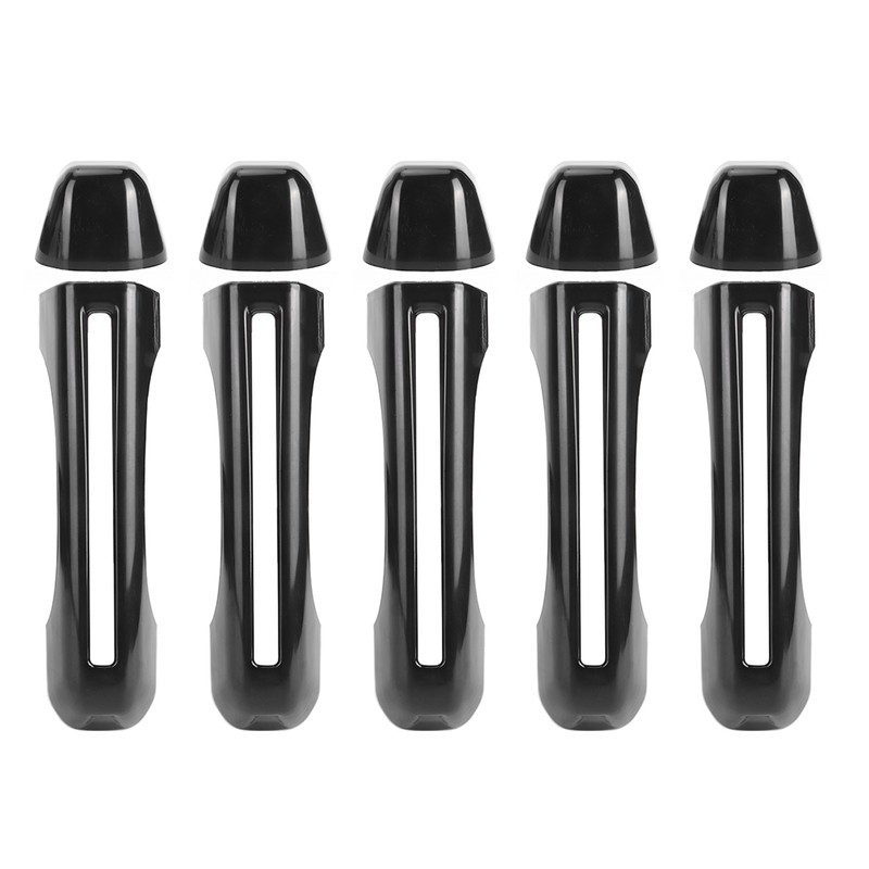 5pcs/set Car Door Handle Inserts Cover Kit Exterior Decoration Fit