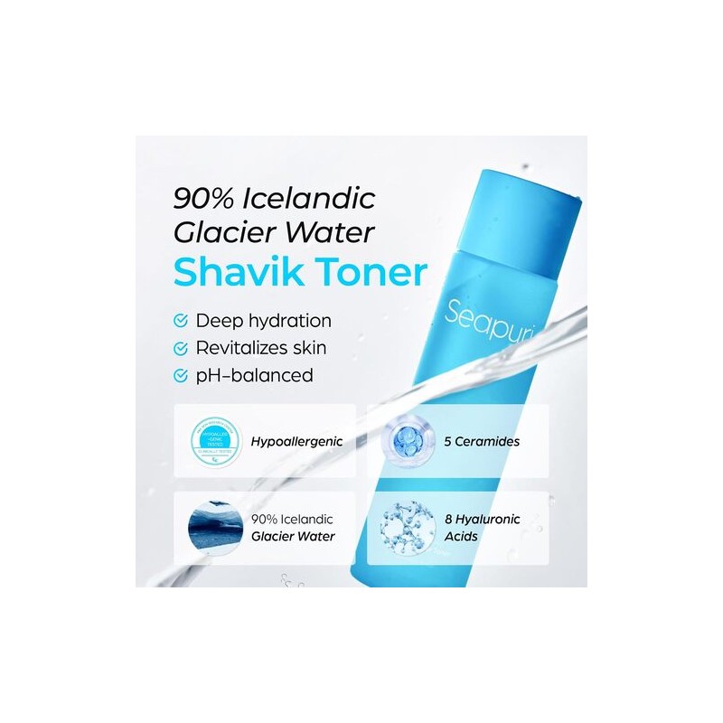 Seapuri [Seapuri]Shavik Glacier Toner 200ml