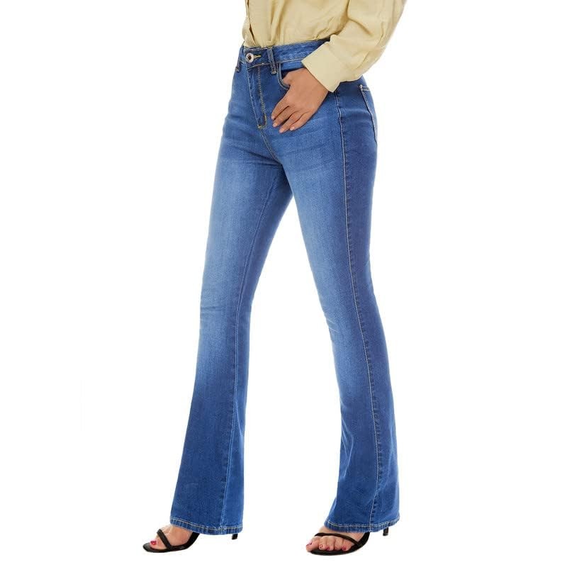 VIPONES Bell Bottom Jeans for Women High Waisted Trendy Stretch