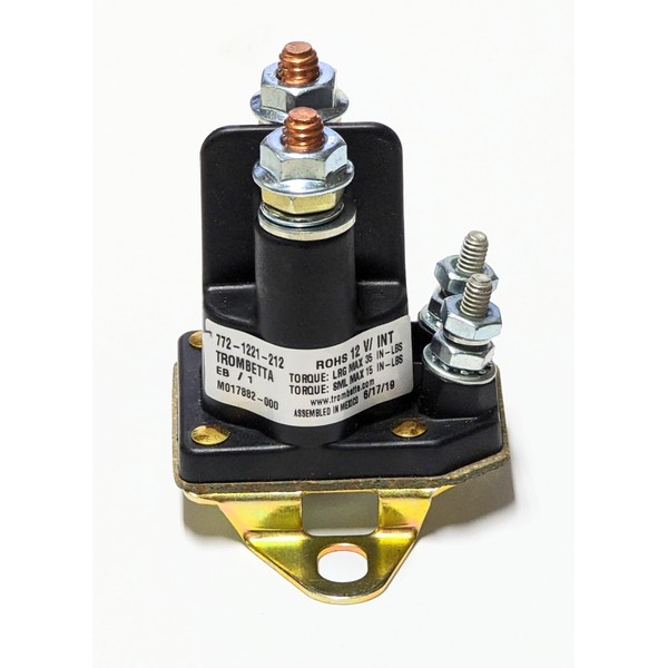 New Genuine OEM 12V Trombetta TR 772-1221-212 Starter Solenoid Contactor