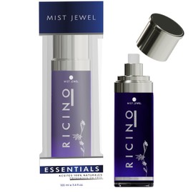 MIST JEWEL Aceite esencial de Ricino 100% puro y natural para cejas, Rostro y Cabello ESSENTIALS, Uso Cosmético | Castor Crecimiento pestañas (Ricino, 100ml)