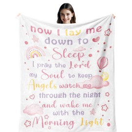 Vegas Christening Gifts for Girls, Baptism Gifts for Girls, Girl Christening/Baptism Gifts, Unique Christening Gifts, Girl Christening Decorations, Christening Blanket 130X100CM