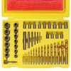 Hromee 49PCS Screw & Bolt Extractor and Left Drill Bit