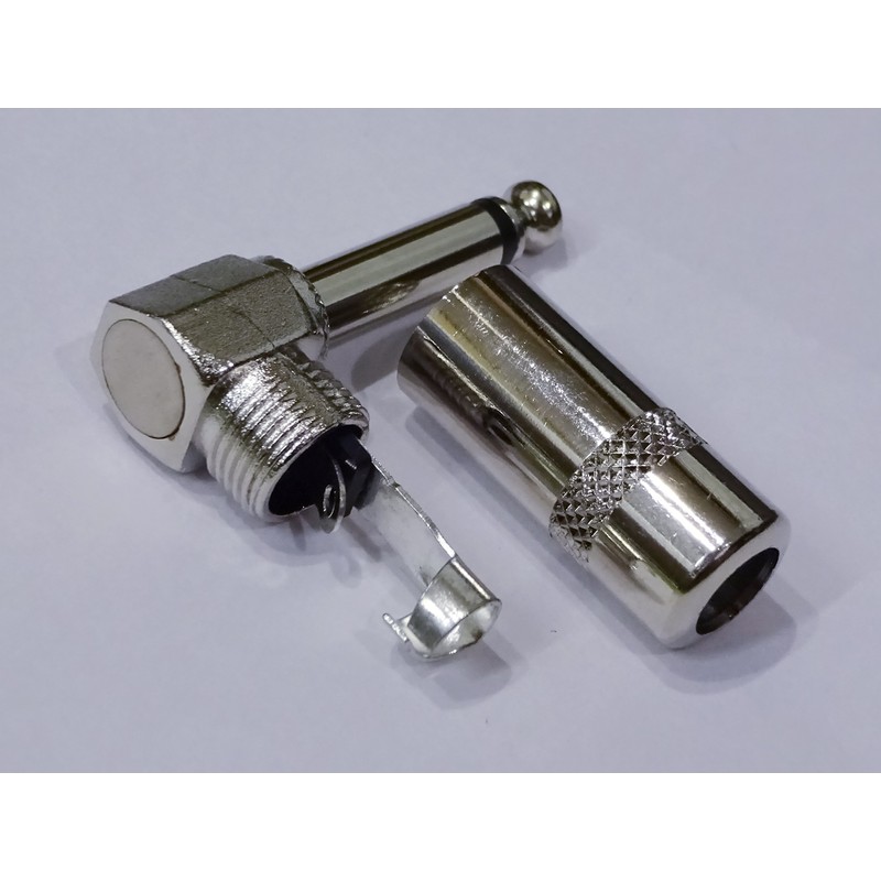 GITAMANI Original Monaural Phone Plug Shielded L-Shaped Switchcraft #226 Same