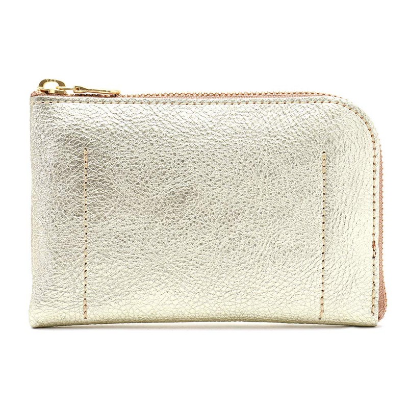 Agility affa Smart Wallet, L-shaped Zipper, Cowhide Leather, Smartphone Can