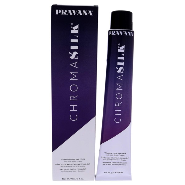 Pravana ChromaSilk Creme Hair Color - 7.11 Intense Ash Blonde Unisex, 3.04 Fl Oz (Pack of 1)