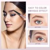 RICEEL Eyebrow Pen,Eyebrow Pencil with Brow Brush Double Ended Eyebrow