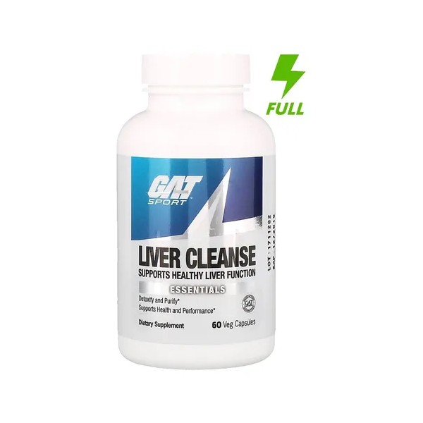 Gat Liver Cleanse 60 Caps Protector Hepatico Vitaminas Sabor Capsulas