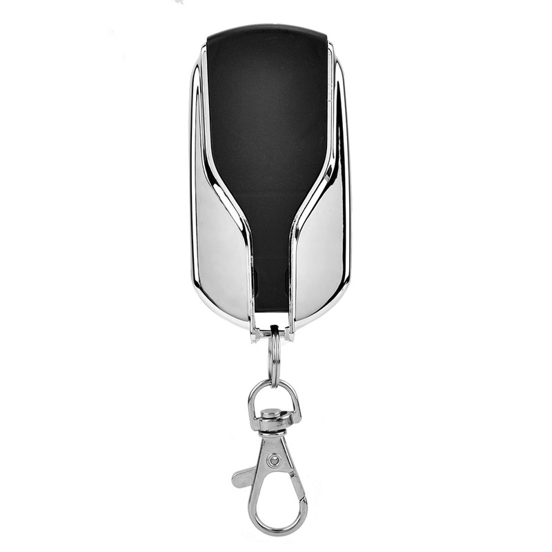 Learning Code Wireless Controller (Metal 4-Button Alarm Button Remote Control)