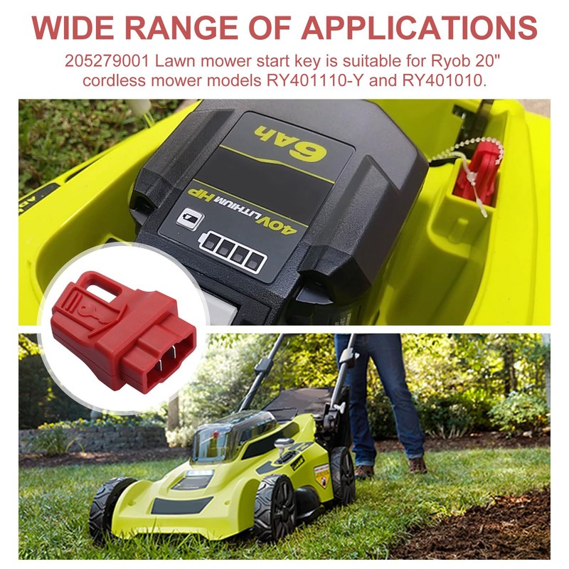 AAAQQ 311280001 Start Key for Ryobi Lawn Mower P1100 RY40104