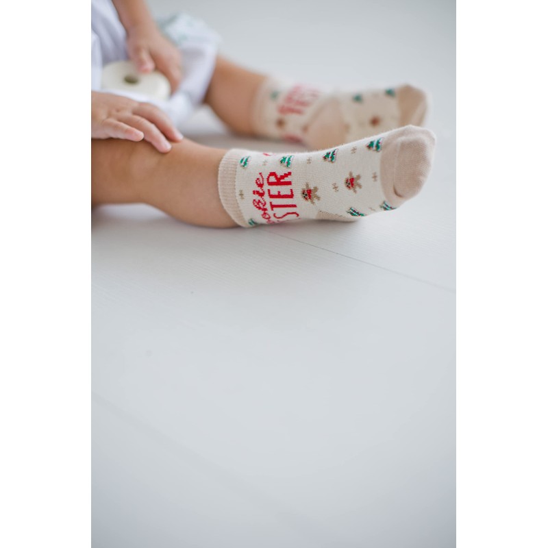 Pearhead Unisex Baby Cookie Baker/Tester Socks, One Size