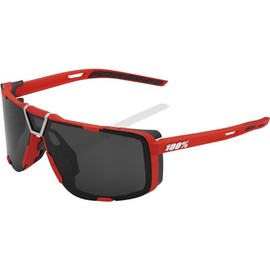 One Hundred Percent Glasses Eastcraft Soft Red, Black Lens Sunglasses, 168mm,77mm,75mm