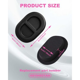 MASION Floor Drain Plug for Jeep Wrangler JK JL TJ Gladiator
