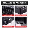 INSMART CASA Caja De Dinero Capas De Metálica Caja De