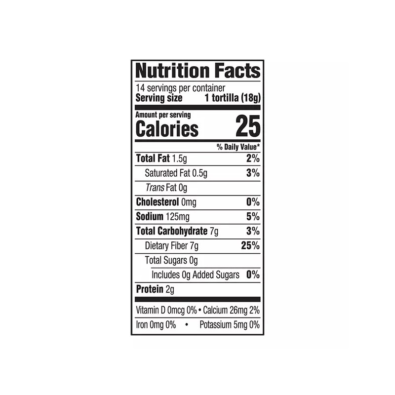 Guerrero Zero Net Carb Flour Tortillas - 0g Net Carbs